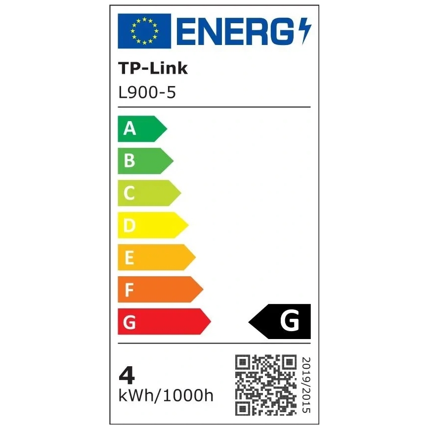 TP-Link - Tira LED RGBW regulable 5 m LED/13,5W/230V Wi-Fi