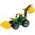 Tractor con pala de 65 cm, verde/amarillo