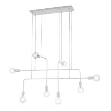 Trio - Lámpara colgante CONNOR 8xE27/10W/230V