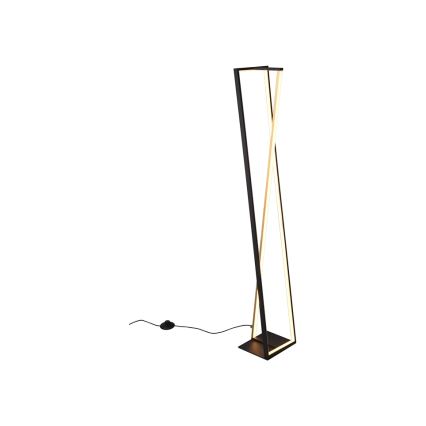 Trio - Lámpara de pie LED regulable EDGE LED/26W/230V 2300/3000/4000K negra/dorada