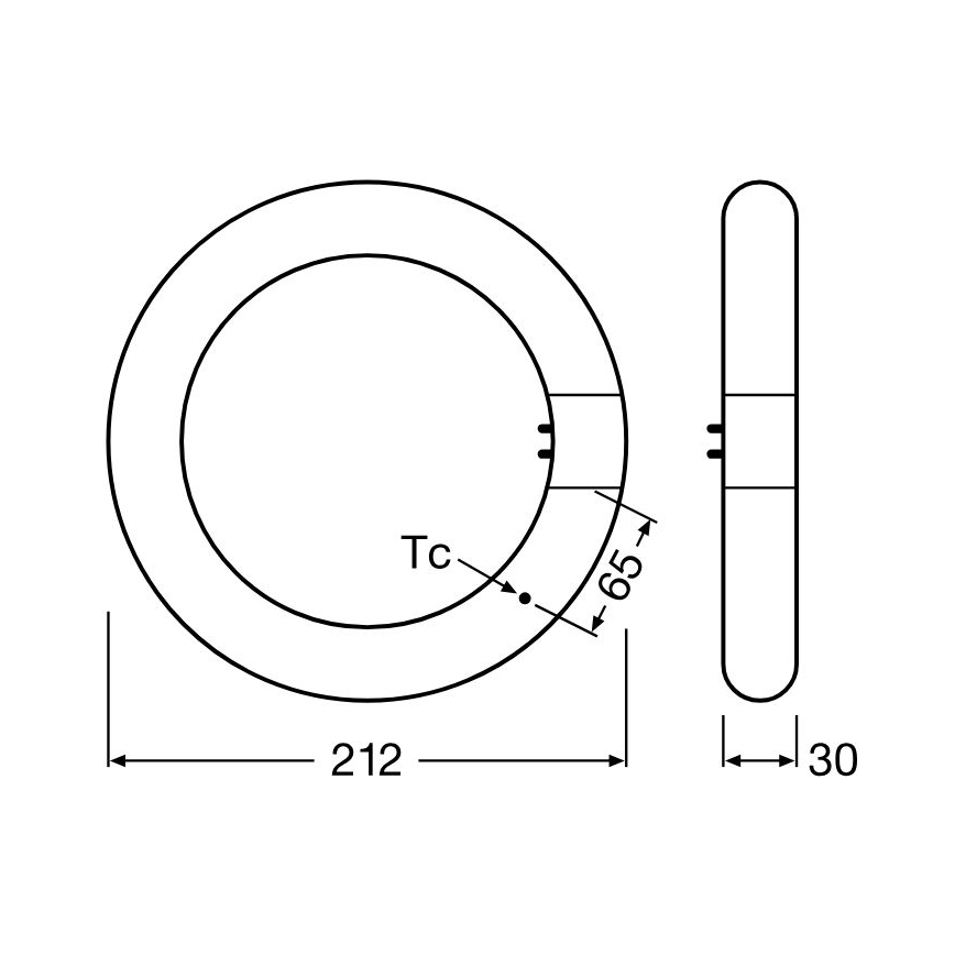 Tubo fluorescente LED G10q/11W/230V 6500K - Osram
