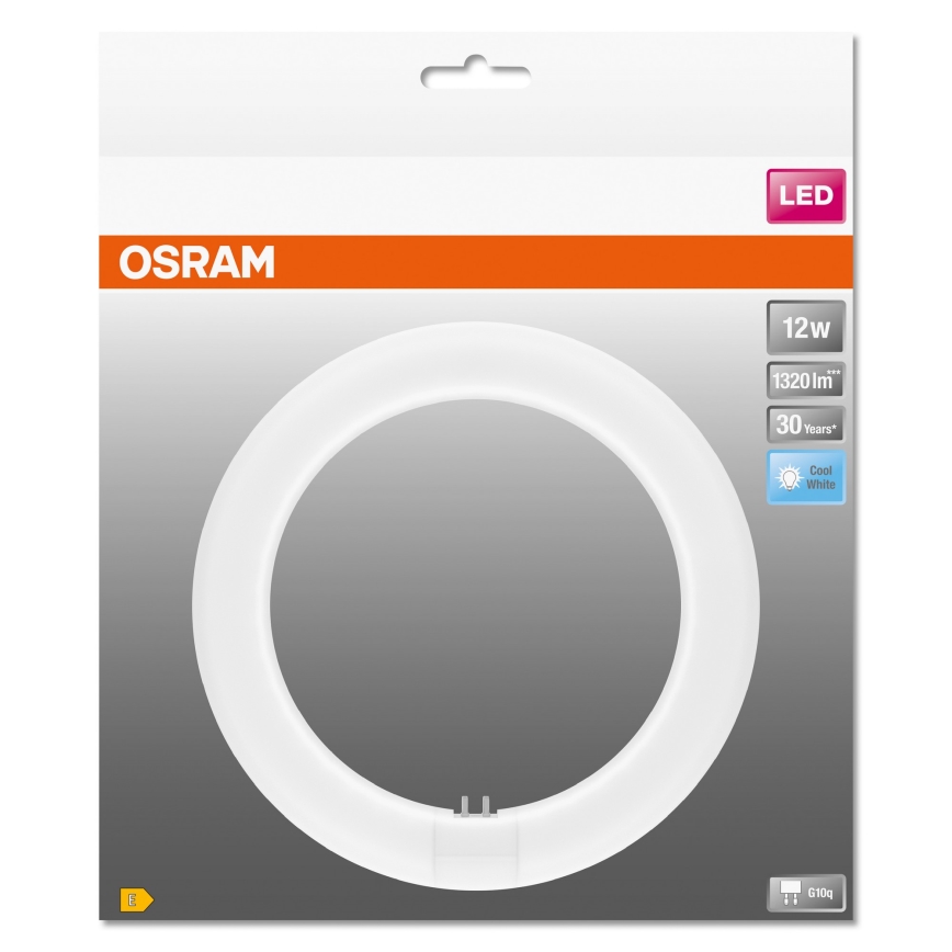 Tubo fluorescente LED SUBSTITUBE T9 G10q/12W/230V 4000K diá. 21,2 cm - Osram