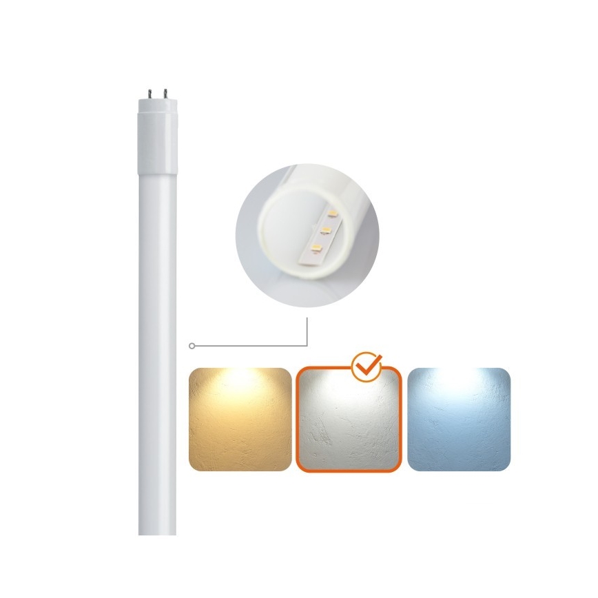Tubo fluorescente LED T8 G13/9W/230V 4000K 60 cm