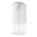 Tulipa de repuesto para lámpara de techo MARCO E27 Ø 14 cm, transparente/blanca
