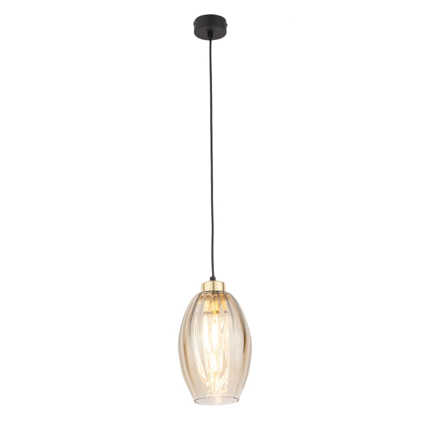 Tulipa de repuesto para lámpara SEBO E27, Ø 17 cm, beige ahumado
