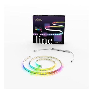 Twinkly - LED RGB Tira extensible regulable LINE 100xLED 1,5 m Wi-Fi