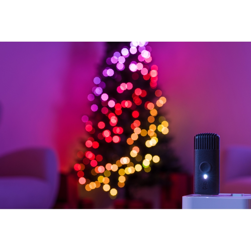 Twinkly - Árbol de Navidad LED RGBW regulable TREE 435 LEDs 2,1 m Wi-Fi