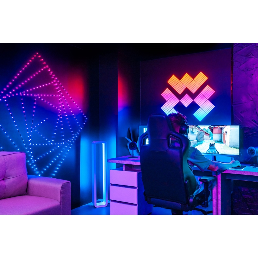 Twinkly - Guirnalda DOTS LED RGB regulable, 60 LEDs, 7 m, USB y Wi‑Fi