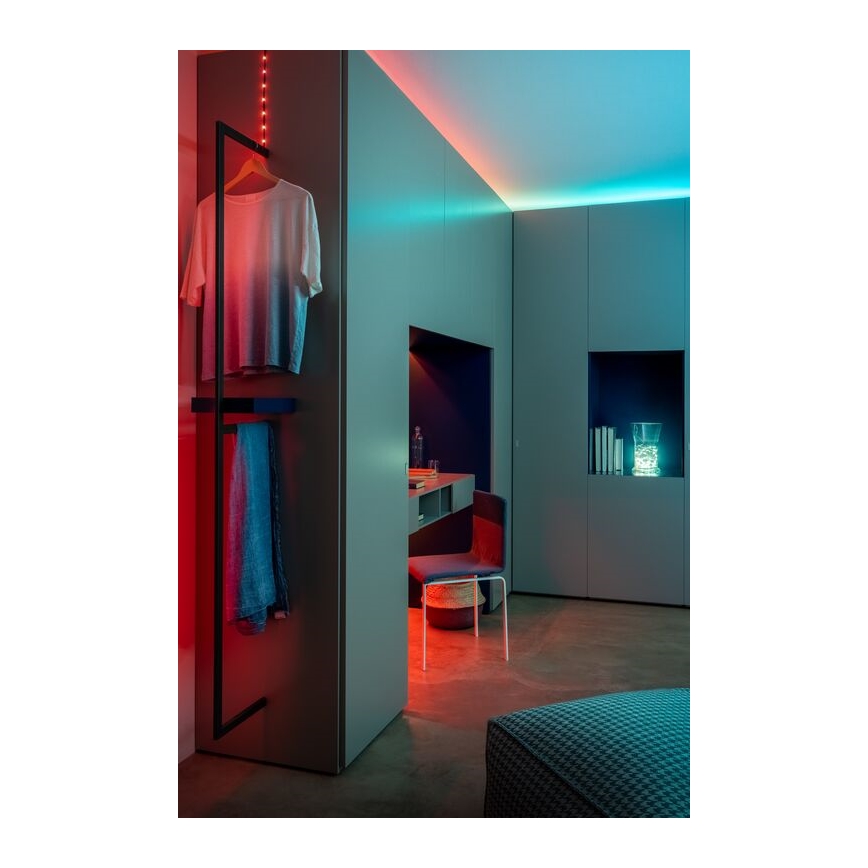 Twinkly - Tira LED RGB regulable exterior DOTS 200xLED 10 m IP44 WiFi