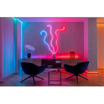 Twinkly - Tira LED RGB regulable FLEX 300 LEDs, 3 m, Wi-Fi