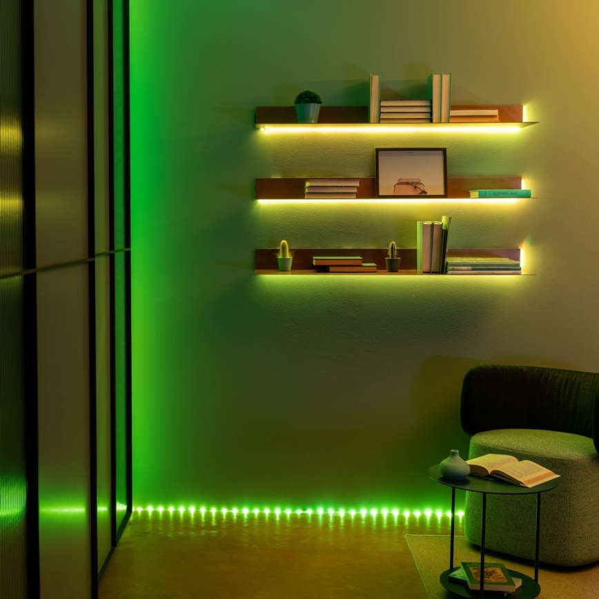 Twinkly - LED RGB Tira extensible regulable LINE 100xLED 1,5 m Wi-Fi
