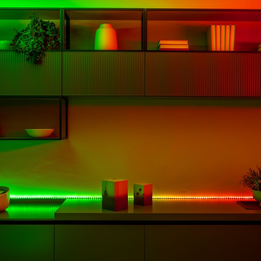 Twinkly - LED RGB Tira extensible regulable LINE 100xLED 1,5 m Wi-Fi