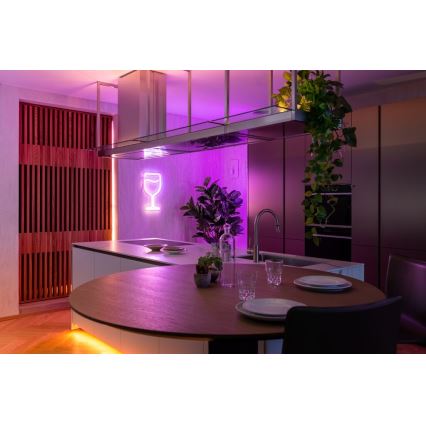 Twinkly - LED RGB Tira extensible regulable LINE 100xLED 1,5 m Wi-Fi