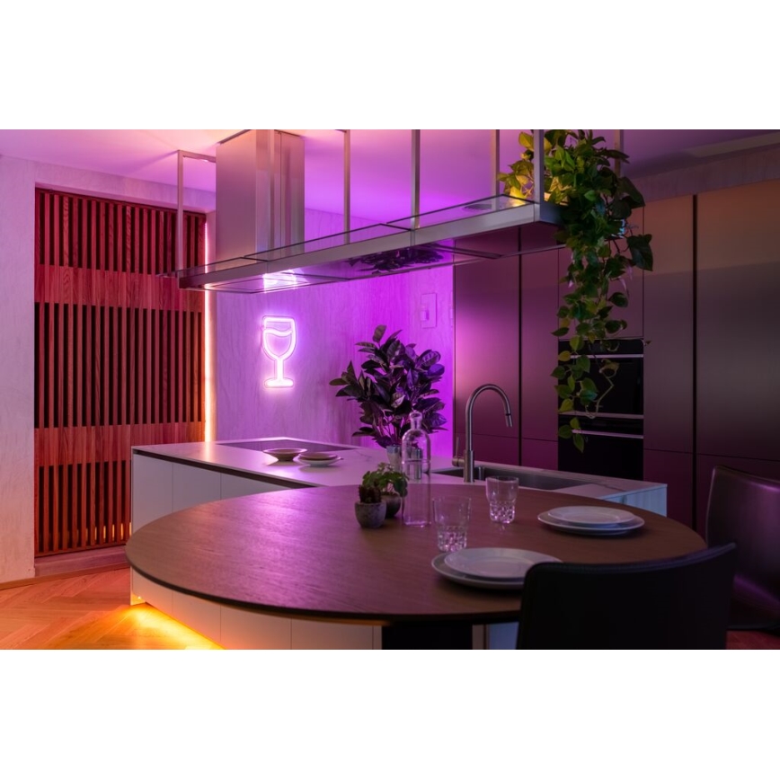 Twinkly - LED RGB Tira extensible regulable LINE 100xLED 1,5 m Wi-Fi