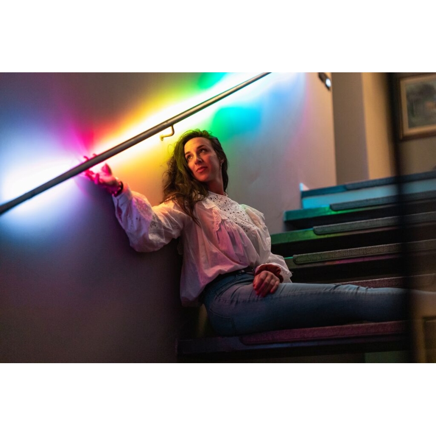 Twinkly - LED RGB Tira extensible regulable LINE 100xLED 1,5 m Wi-Fi