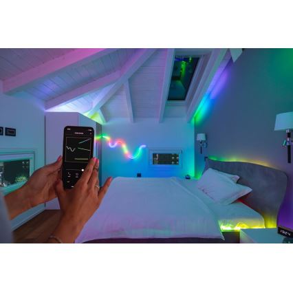 Twinkly - LED RGB Tira regulable LINE 100xLED 1,5 m Wi-Fi