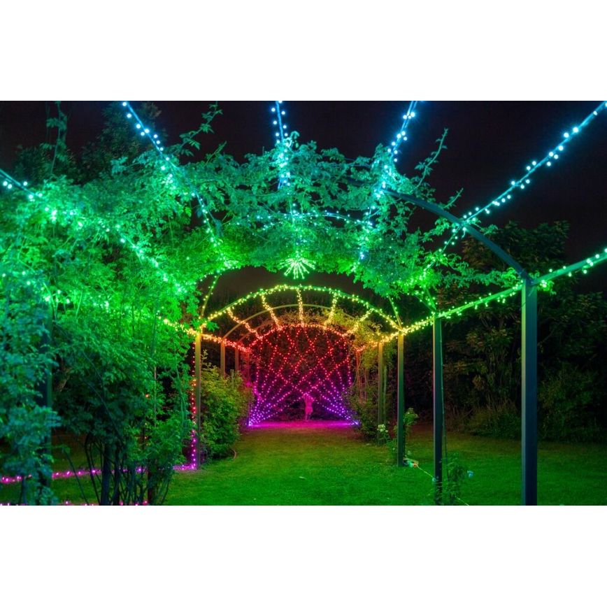 Twinkly - LED RGBW Cadena de Navidad para exteriores regulable STRINGS 250xLED 23,5m IP44 Wi-Fi