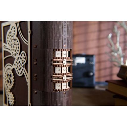 Ugears - Rompecabezas mecánico 3D de madera Libro de los Secretos