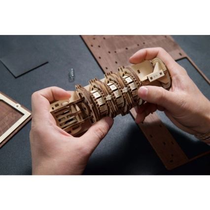 Ugears - Rompecabezas mecánico 3D de madera Libro de los Secretos