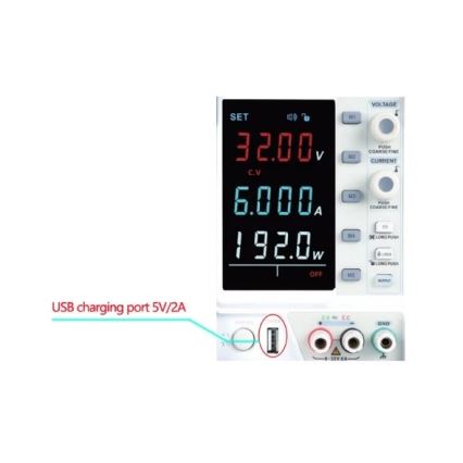 Uni-T UDP1306C - Fuente de alimentación de laboratorio UDP1306C 0-32V/0-6A