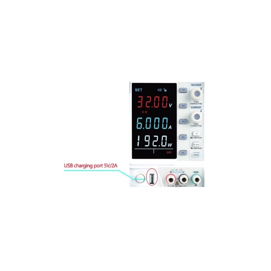 Uni-T UDP1306C - Fuente de alimentación de laboratorio UDP1306C 0-32V/0-6A