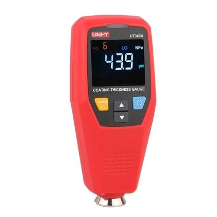Uni-T UT343A - Medidor de espesor de pintura, 2x AAA