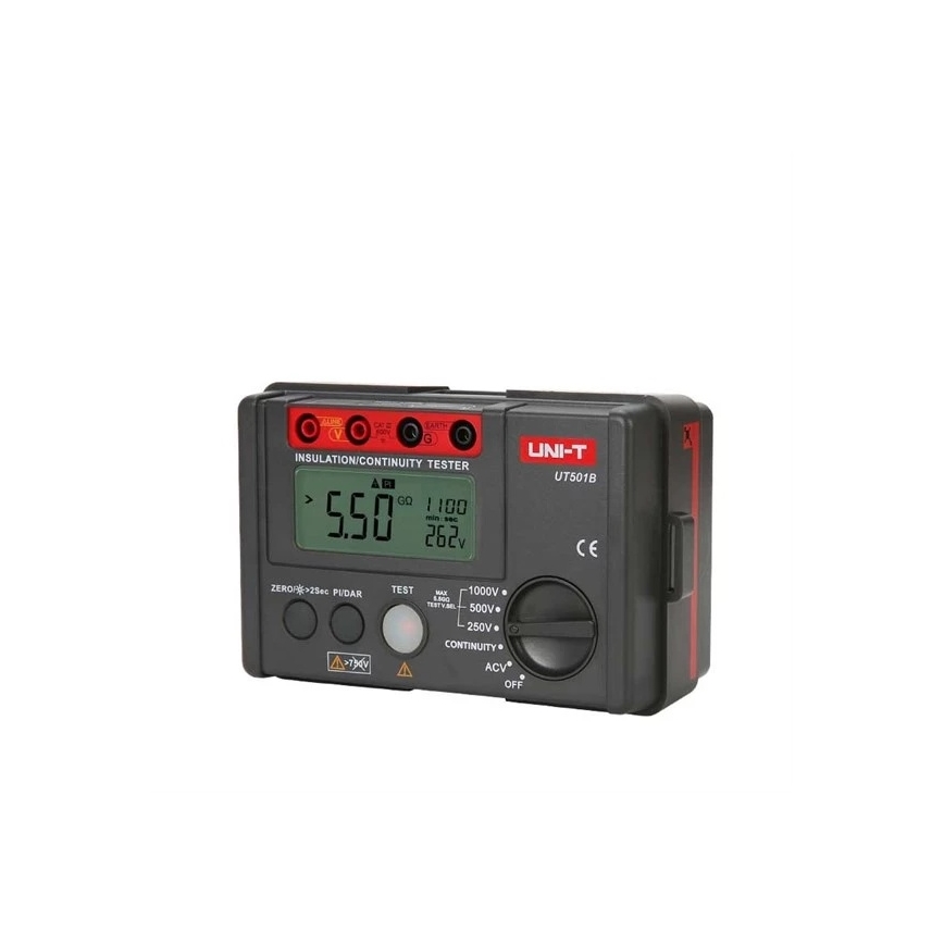 Uni-T UT501B - Probador de resistencia de aislamiento (6x AA)