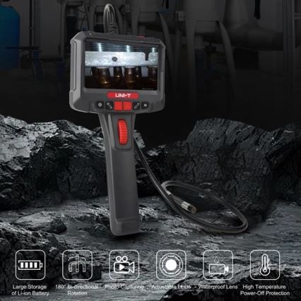 Uni-T UT663B - Endoscopio de inspección 3,7 V 3000 mAh IP67 3 m