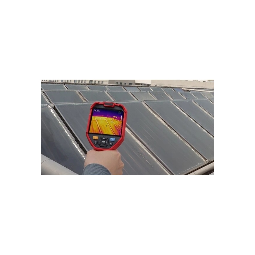 Uni-T UTi720E - Cámara térmica 5200 mAh 640x480 px Wi-Fi IP54