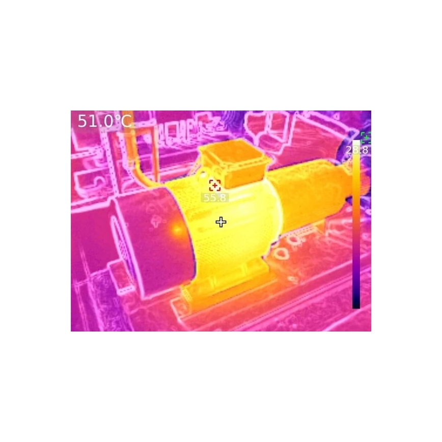 Uni-T UTi720V - Cámara termográfica 5200 mAh 640x480 px 3,7V IP54