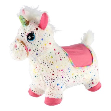 Unicornio saltador con melodía, requiere 3xLR44