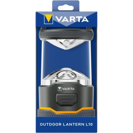 Varta 16550101111 - Linterna de camping LED L10 LED/4xAA IP54