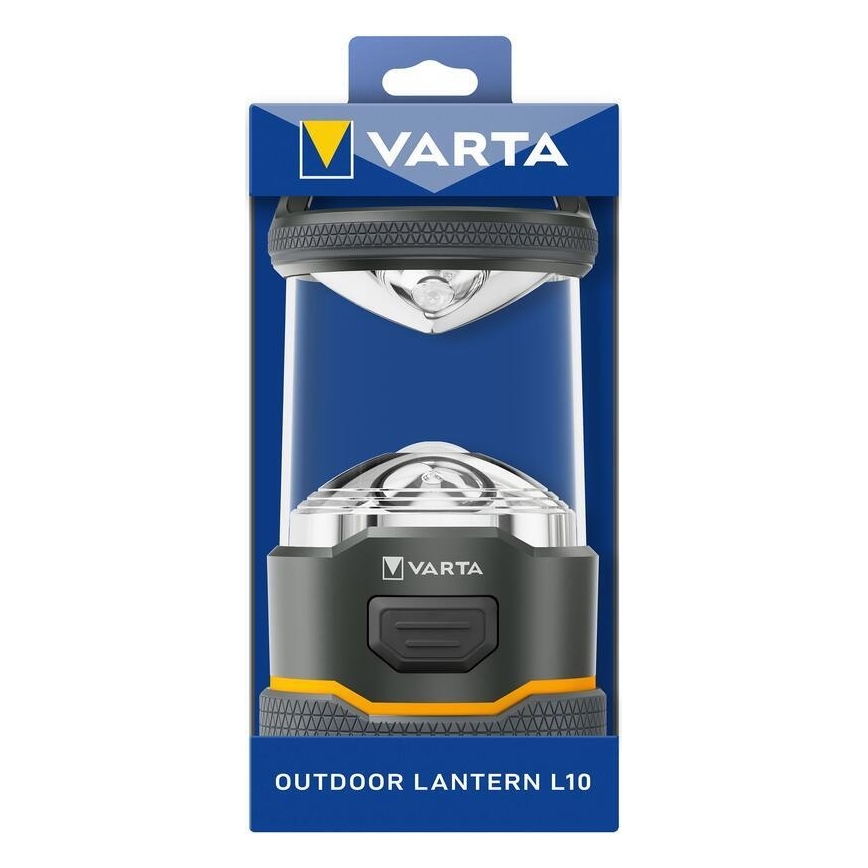 Varta 16550101111 - Linterna de camping LED L10 LED/4xAA IP54