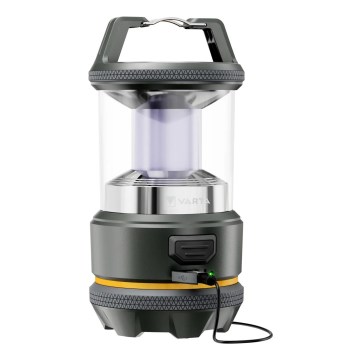 Varta 17550101111 - Linterna LED de camping L20, 3,6 V, 2600 mAh, IP54