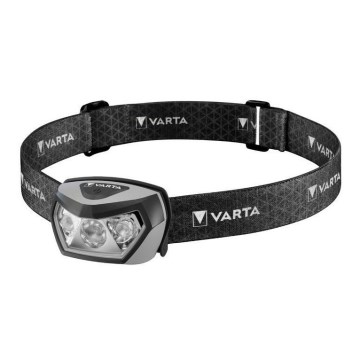 Varta 18650101401 - Linterna frontal recargable LED regulable con carga inalámbrica OUTDOOR SPORTS LED/5V 1800 mAh IPX7