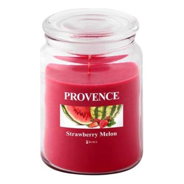 Vela aromática FRESA Y MELÓN 510 g 85-95 horas