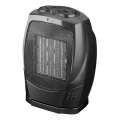 Ventilador con elemento calefactor cerámico RIN 1500W/230V negro