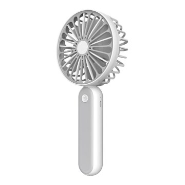 Ventilador de bolsillo 1200 mA/3,7V USB gris/blanco