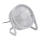 Ventilador de mesa USB diámetro 15 cm blanco