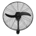 Ventilador de pared 115W/230V, diámetro 66 cm, negro + mando a distancia