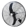 Ventilador de pared 125 W/230 V, Ø 51 cm, con mando a distancia