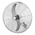 Ventilador de pared 180W/230V Ø 66 cm plateado + mando a distancia