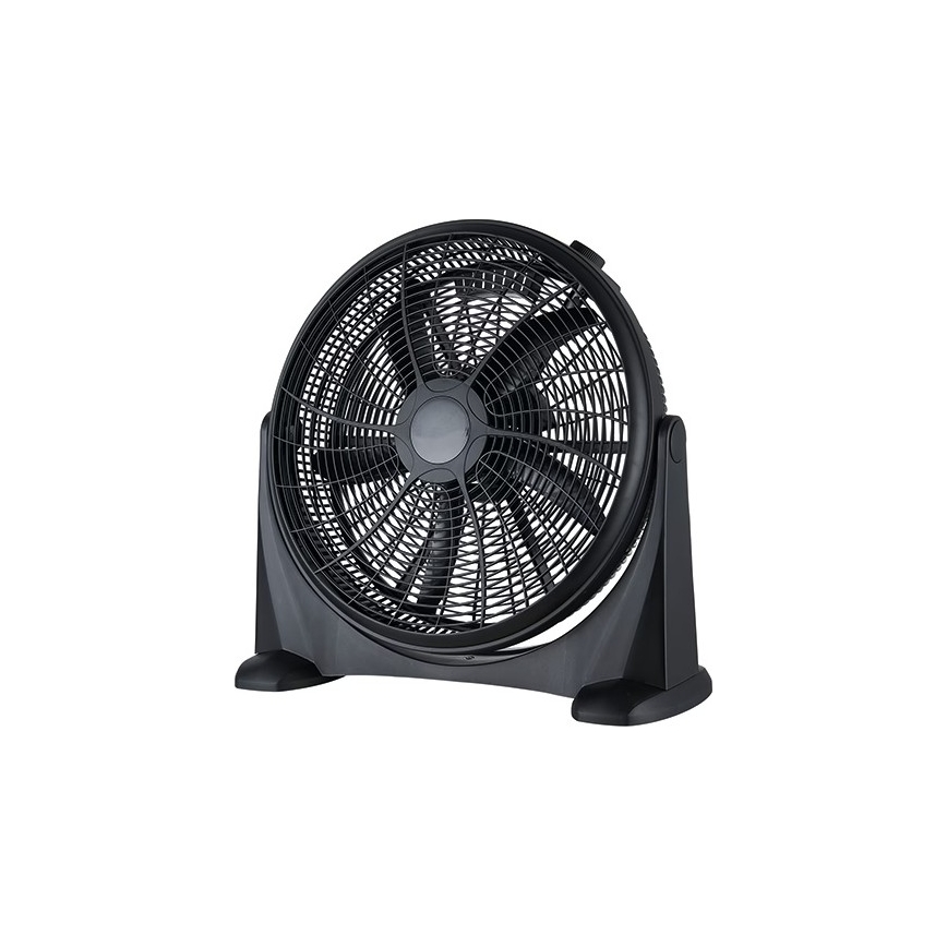 Ventilador de pie 100W/230V, diámetro 50 cm, negro