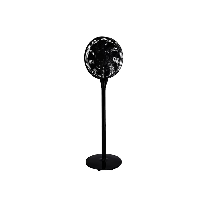 Ventilador de pie 25W/230V 130 cm negro + mando a distancia