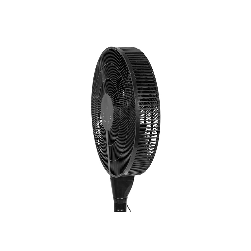 Ventilador de pie 25W/230V 130 cm negro + mando a distancia