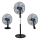 Ventilador de pie 3 en 1 50 W/230 V negro