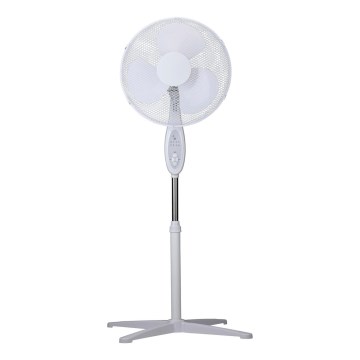 Ventilador de pie 45 W/230 V, diámetro 40 cm, blanco