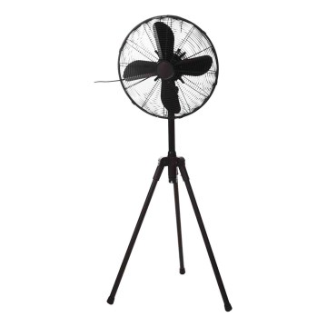 Ventilador de pie 50W/230V, diámetro 44 cm, negro