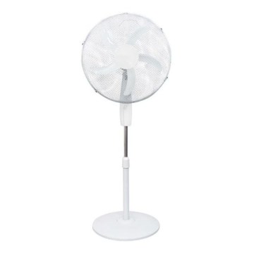 Ventilador de pie 60 W/230 V, 125 cm, blanco