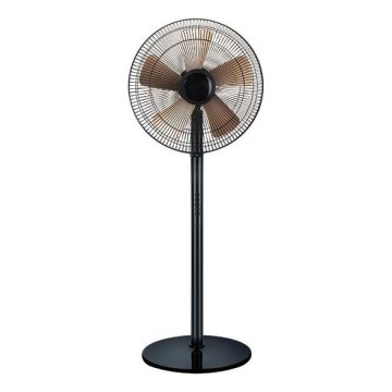 Ventilador de pie 60 W/230 V, 126 cm, dorado/negro